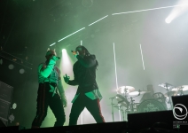 The Prodigy nel loro No Tourist Live, prima tappa del loro tour italiano  a Livorno, al Modigliani Forum.