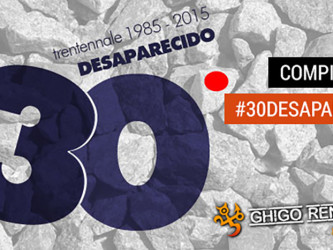 30 Desaparecido - cover