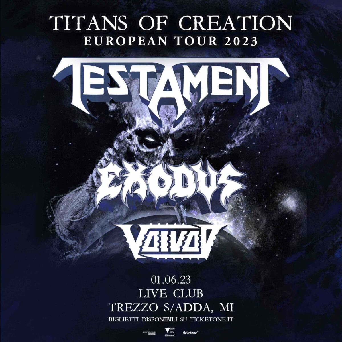 testament exodus voivod italia 2023 2