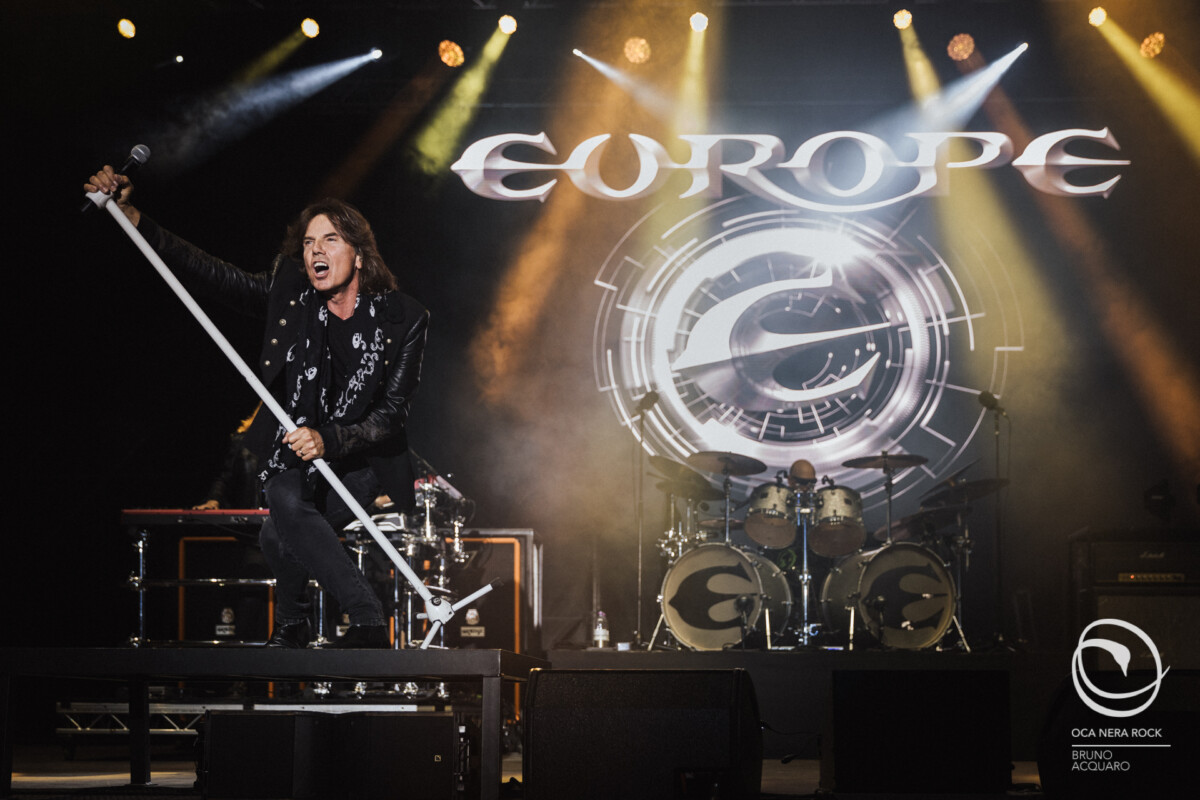 Europe, le foto del concerto a Trento Europe band