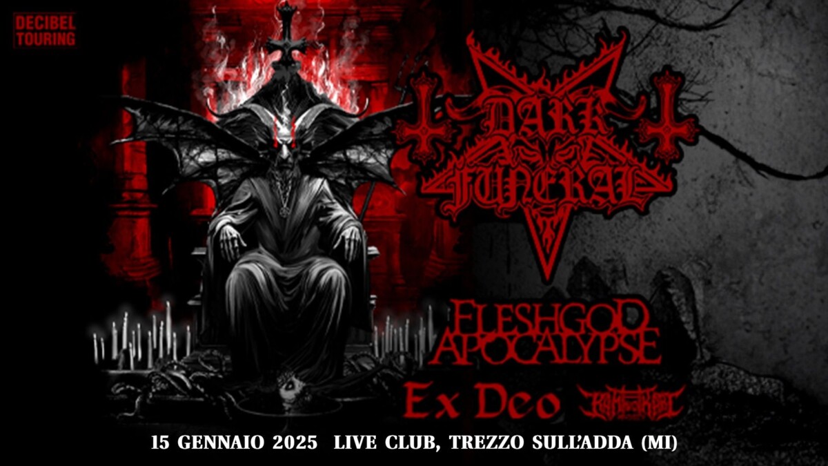 Dark Funeral, data unica a gennaio 2025 Dark Funeral 2025