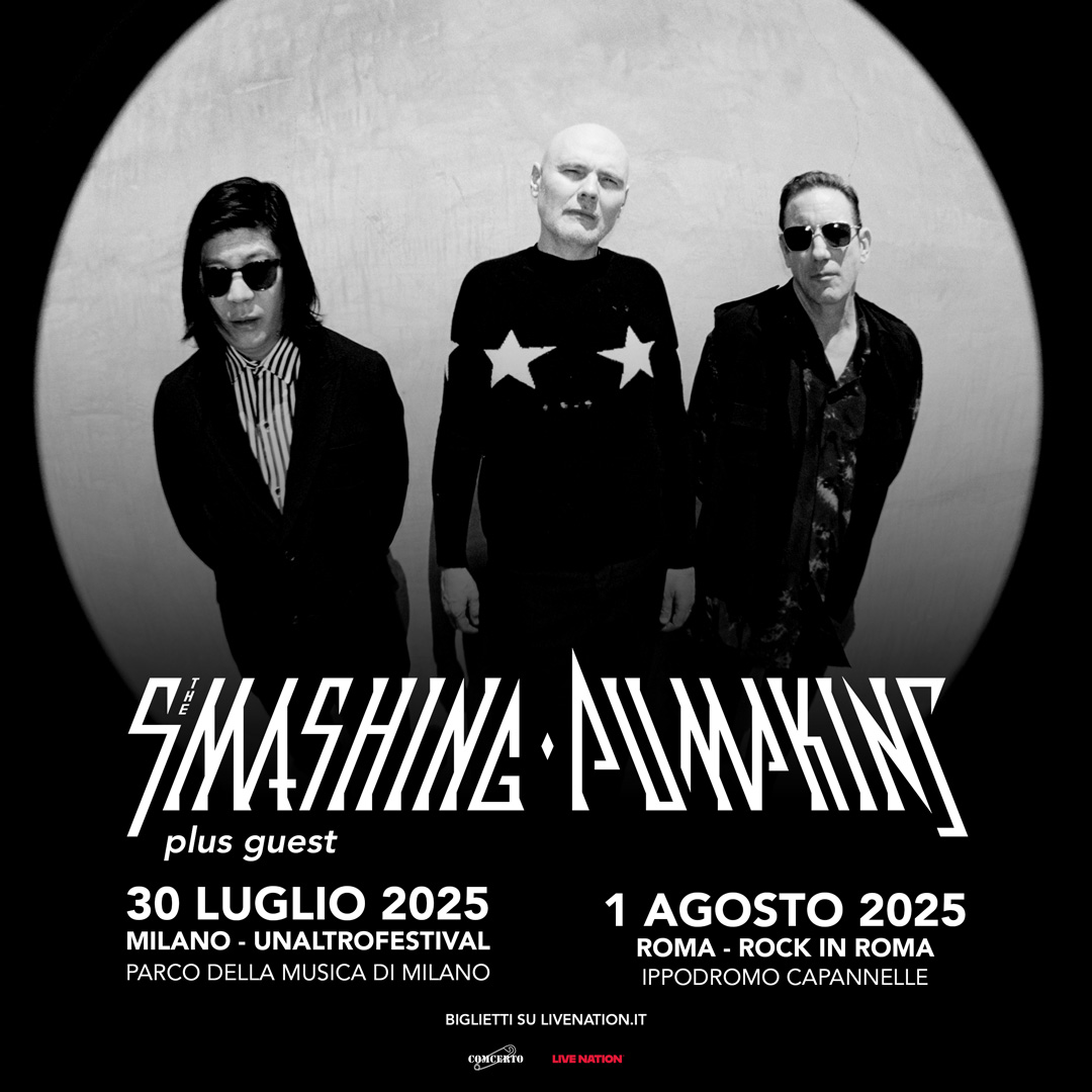 THE SMASHING PUMPKINS - due concerti nel 2025 smashing pumpkins