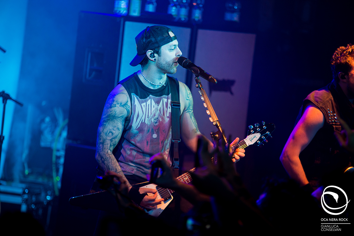 Bullet For My Valentine, photogallery del concerto a Roncade (TV) Bullet For My Valentine